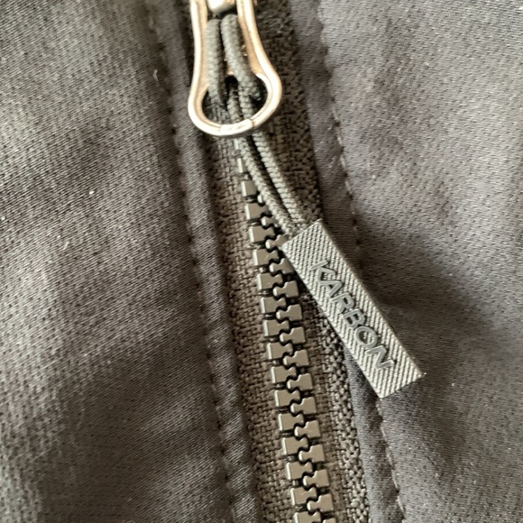 Karbon Men’s Performance Shell Jacket with Hood Black Lightweight Size Large - Picture 5 of 10